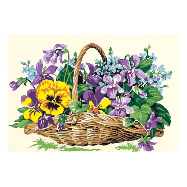 Panier de fleurs