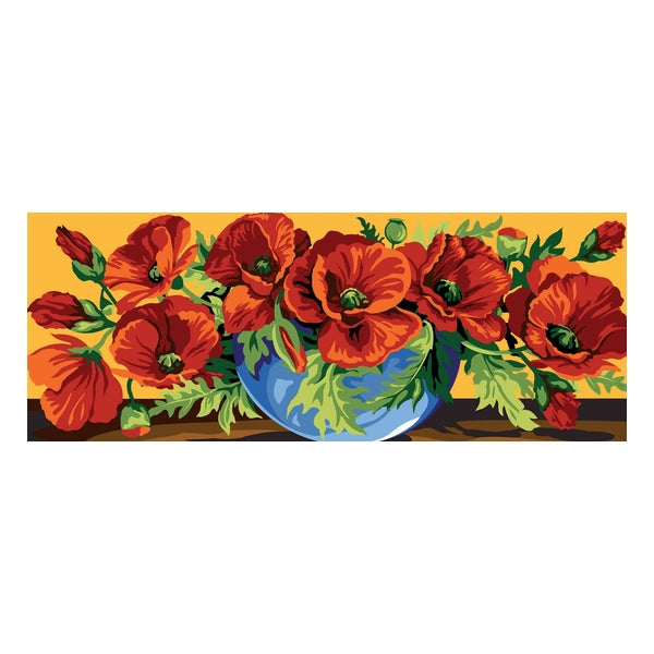 Débordement de coquelicots