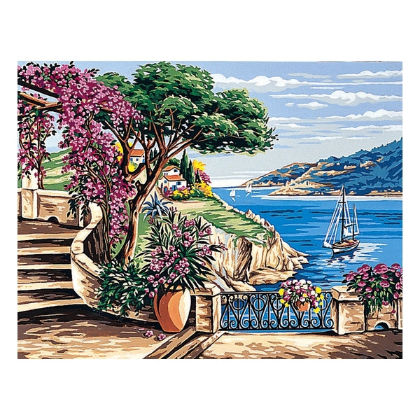 La tonnelle aux bougainvillées