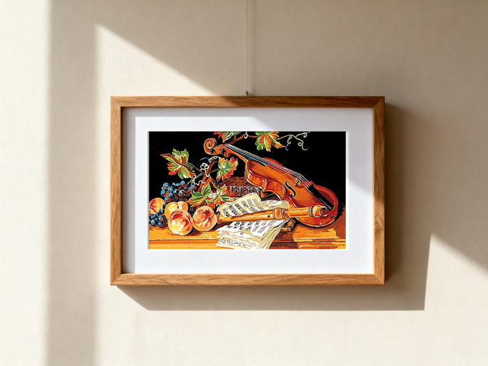 Nature morte. Violon