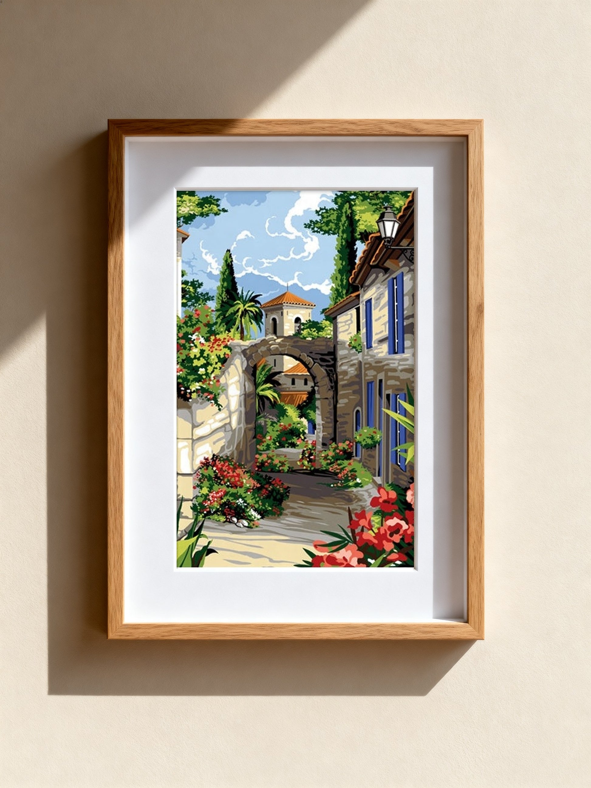 Cuadro de medio punto enmarcado - 929.572 Corridor provençal - Merceria Marieta