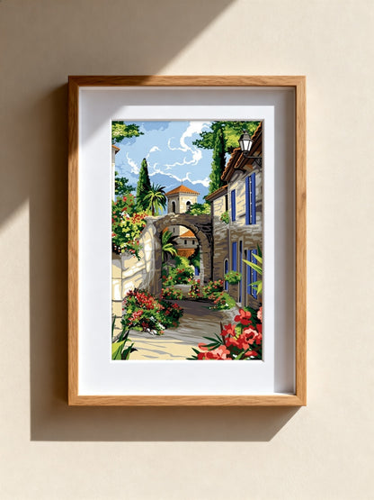 Cuadro de medio punto enmarcado - 929.572 Corridor provençal - Merceria Marieta