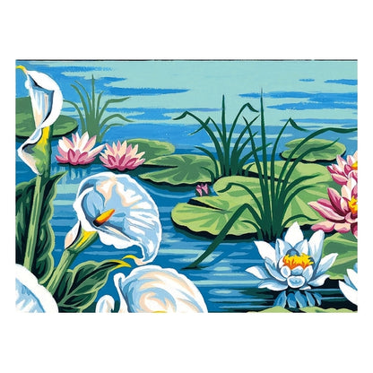 Arums et nymphéas