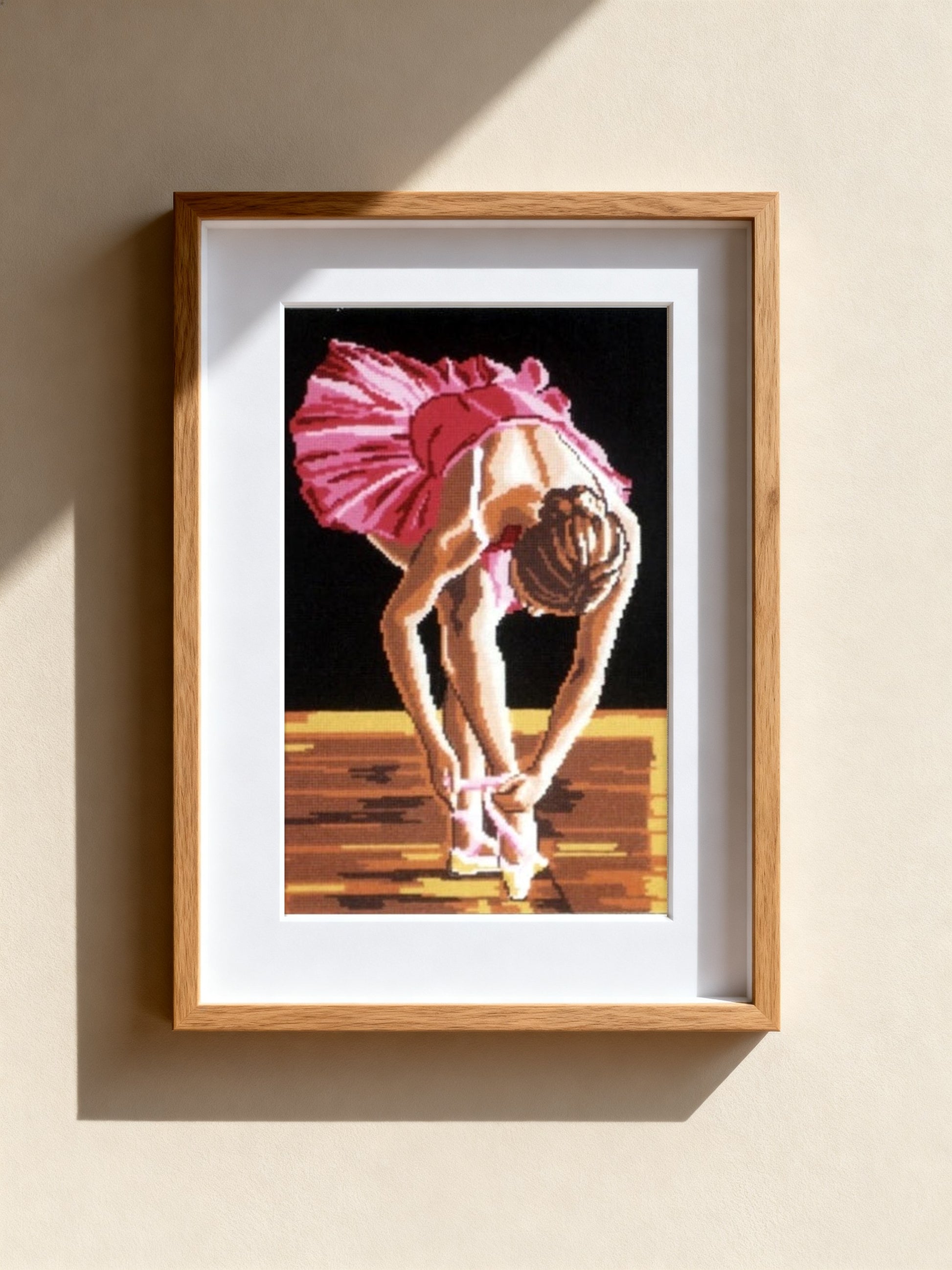 Cuadro de medio punto enmarcado - Ballerina - Merceria Marieta