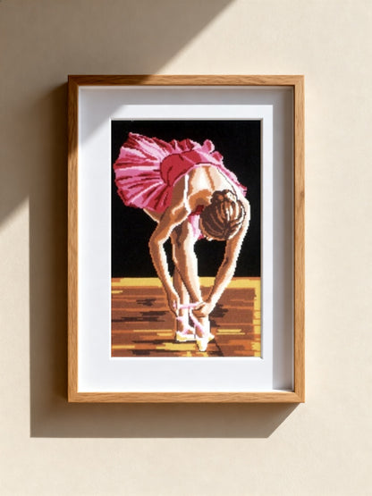 Cuadro de medio punto enmarcado - Ballerina - Merceria Marieta