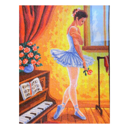 Bailarina y flor