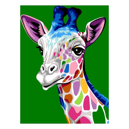 Girafe colorée