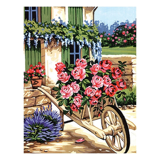 La brouette de roses